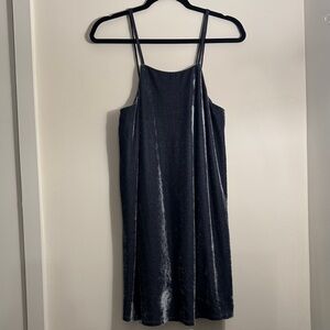 Kimchi Blue Shimmering Velvet Mini Dress